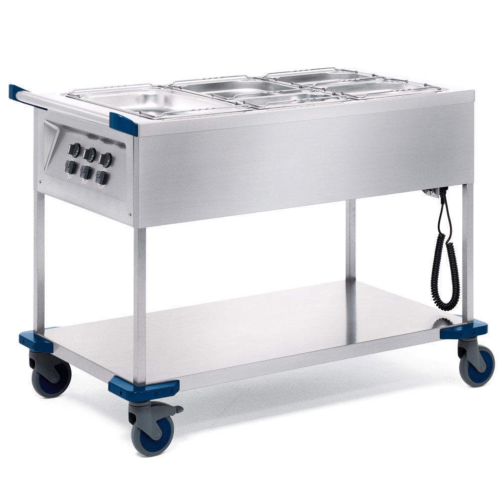 Speisenausgabewagen "SAW 3" - Griff stirnseitig (230 V)