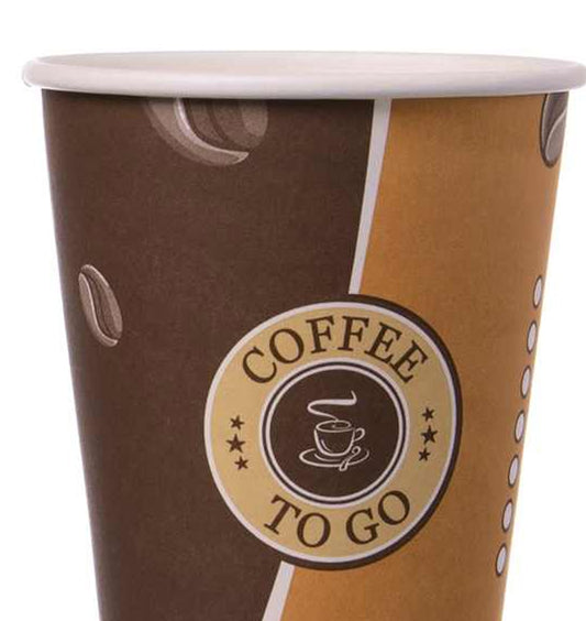 COFFEE TO GO - Becher- Pappe - 300 ml (20 x 50 Stück)