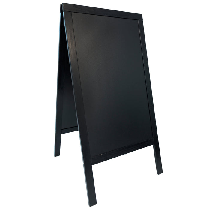 BLACK Klapp-Tafel - 75 x 135 cm (Schreibfläche 60 x 100 cm)