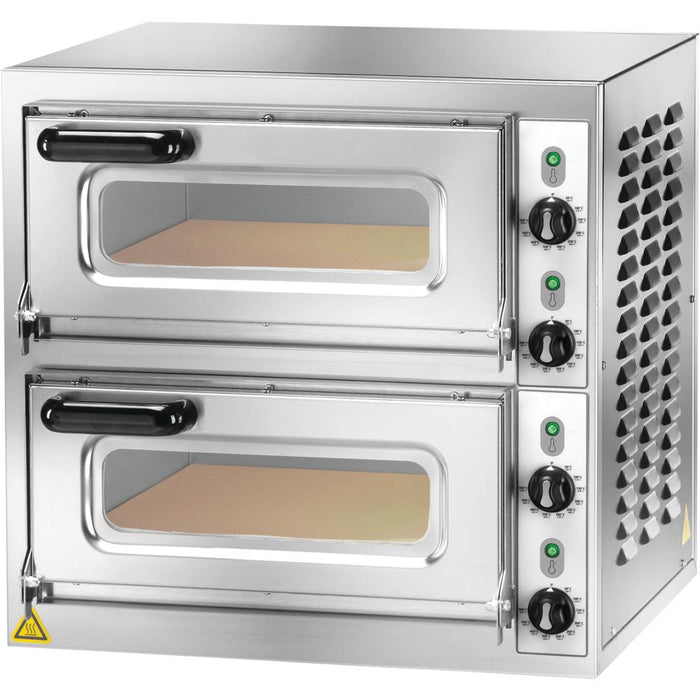 bergman PROFILINE Pizzaofen 2 x Backkammern