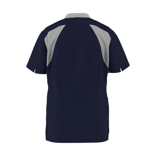 FOCUS MED&CARE Herren Schlupfkasack - (Kurzarm) - Nachtblau - S