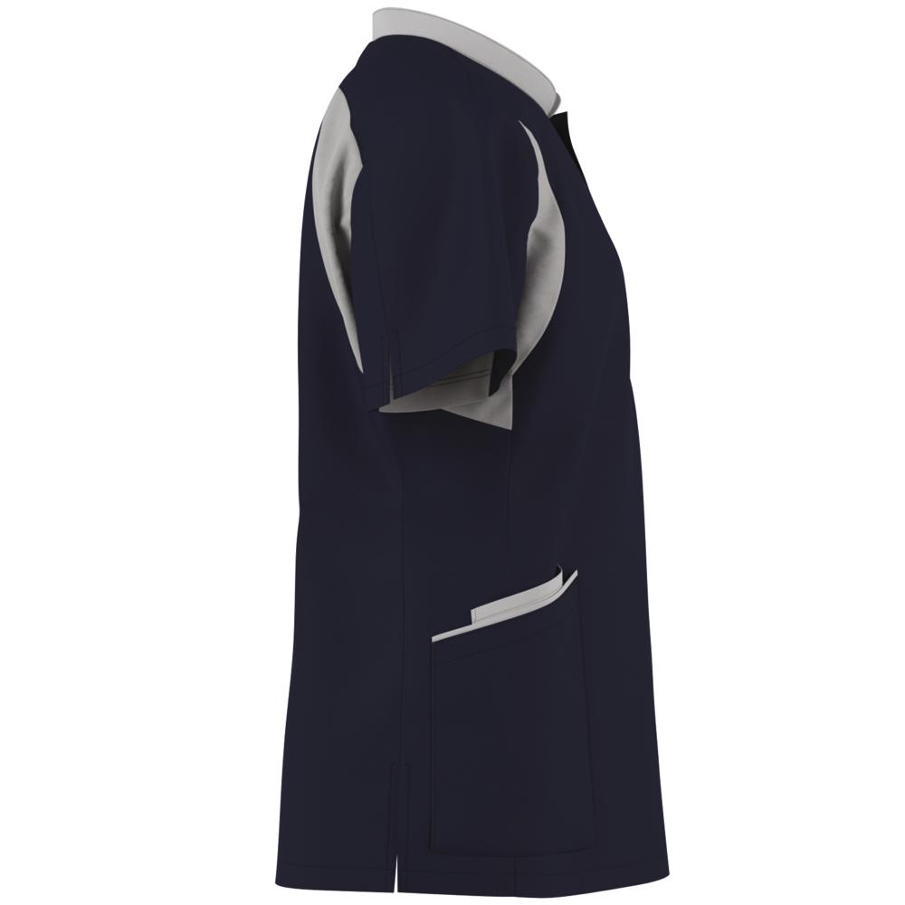 FOCUS MED&CARE Herren Schlupfkasack - (Kurzarm) - Nachtblau - S