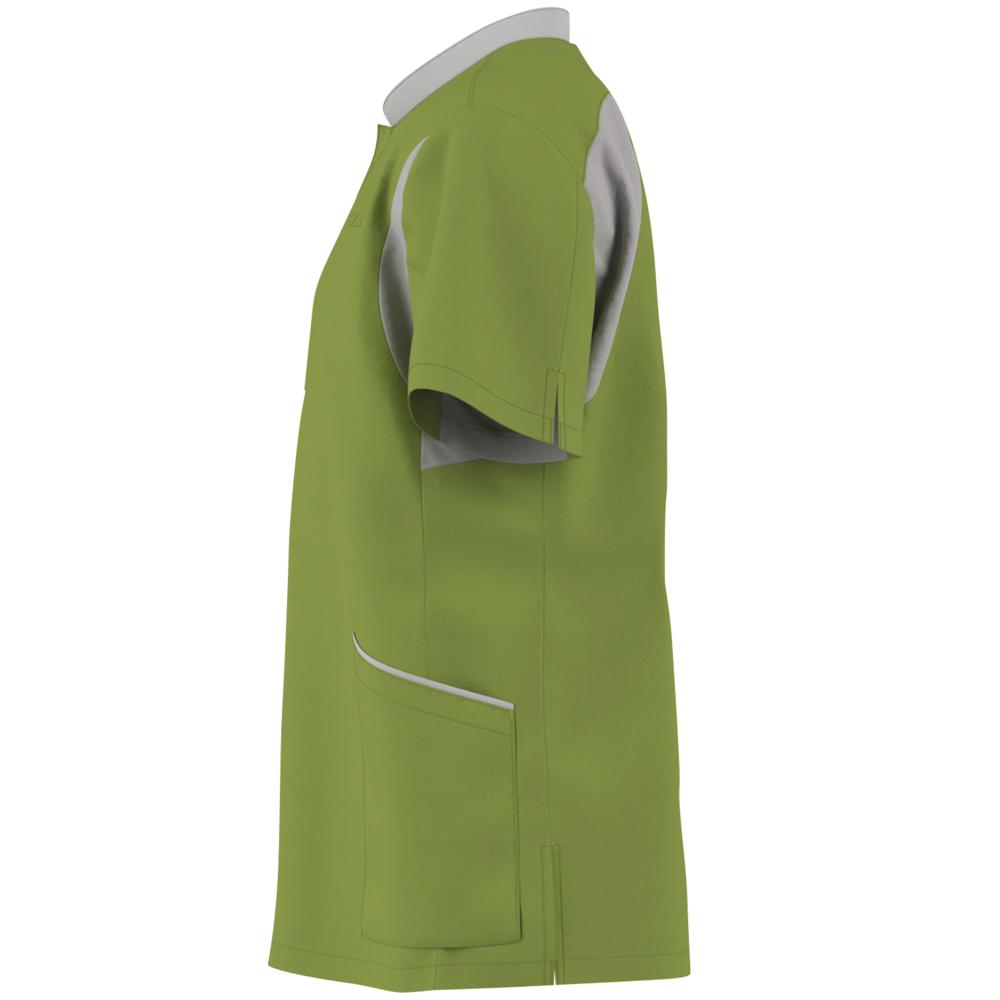 FOCUS MED&CARE Herren Schlupfkasack - (Kurzarm)-Pistaziengrün - M