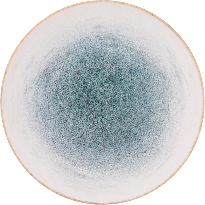 SANTORIN Coupteller, Dessert - Ø 21 cm - Blau-Weiß