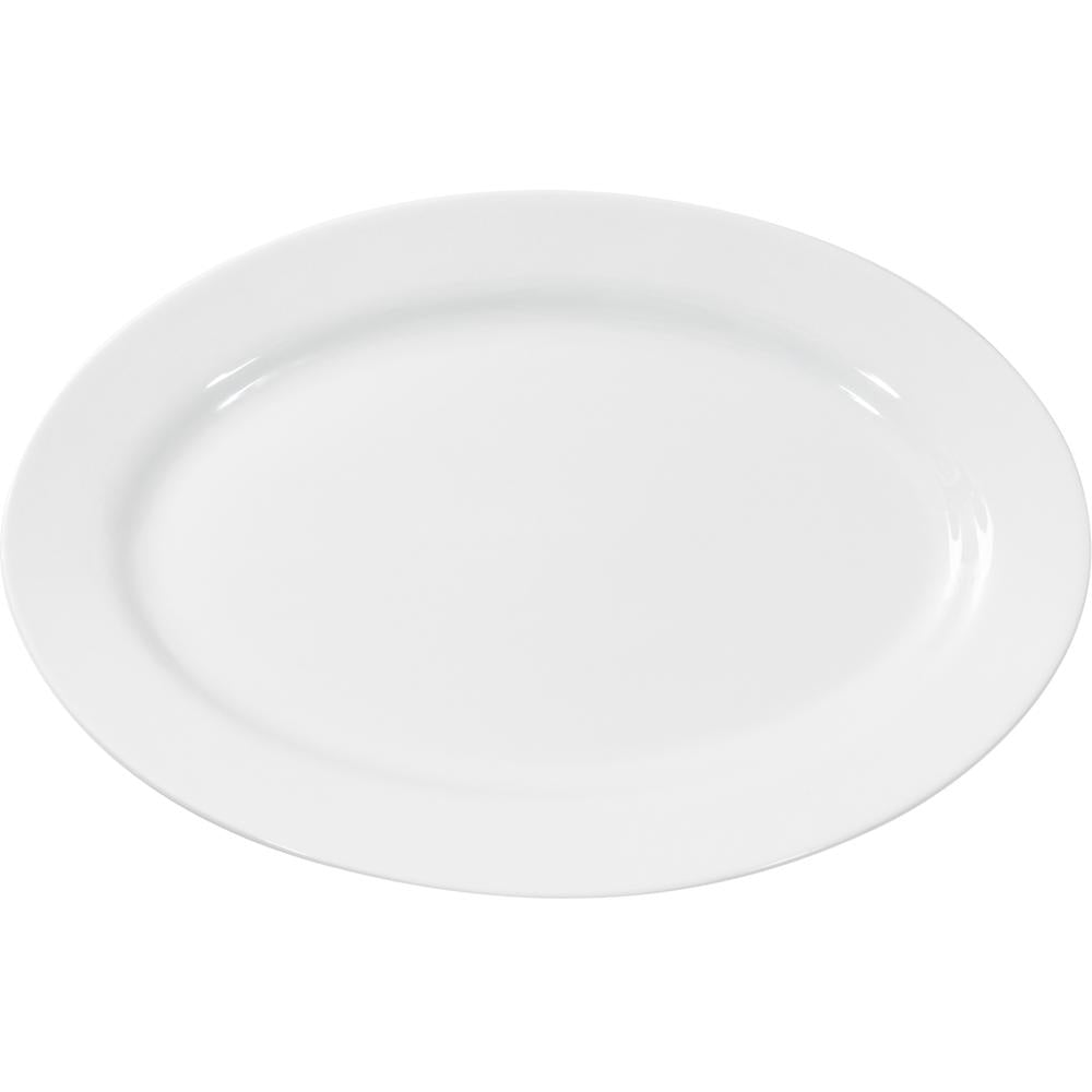 BISTRO Platte (mit Fahne) - oval - (30 x 20,4 x 2,4 cm)