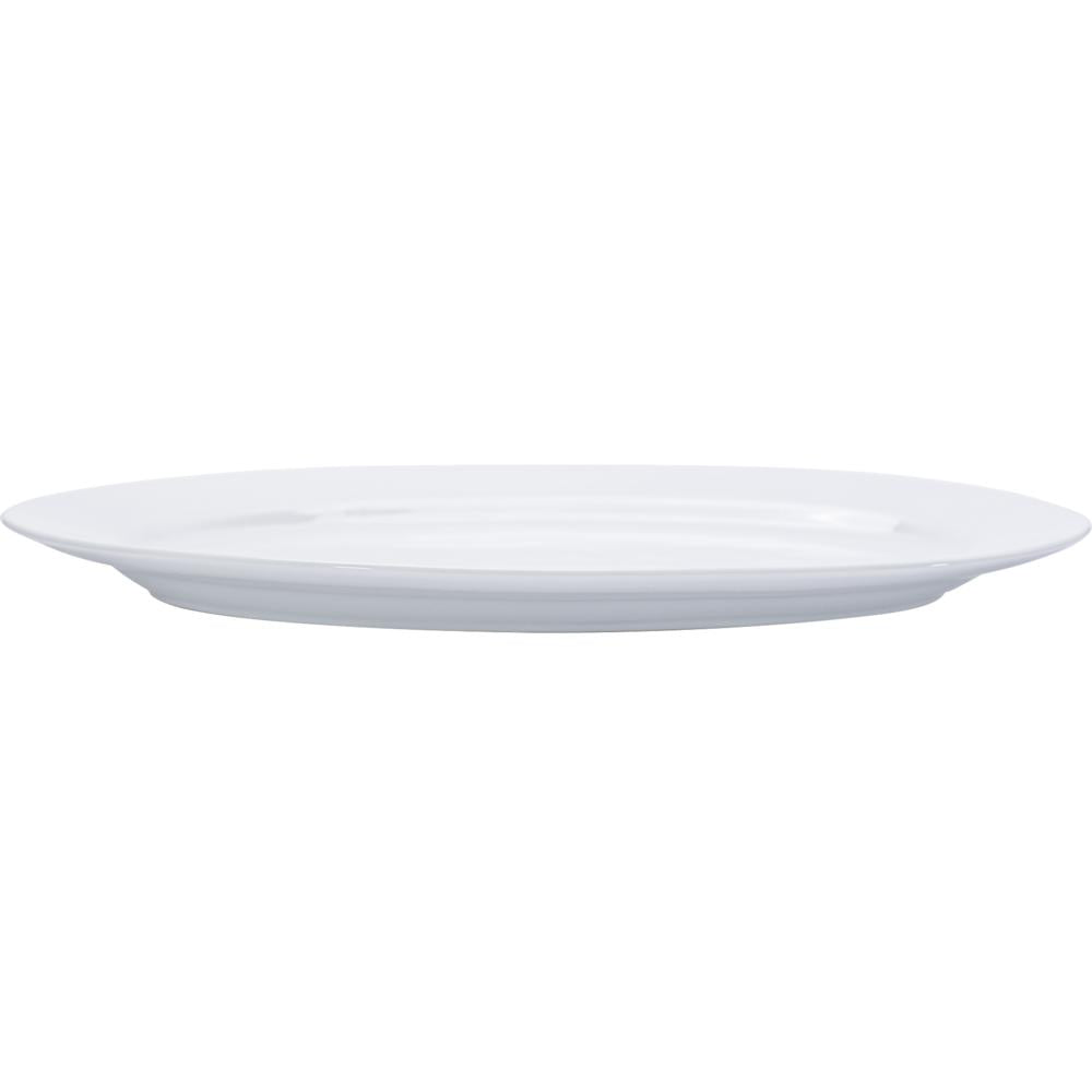 BISTRO Platte (mit Fahne) - oval - (30 x 20,4 x 2,4 cm)