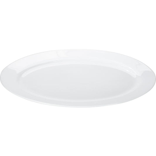 BISTRO Platte (mit Fahne) - oval - (30 x 20,4 x 2,4 cm)