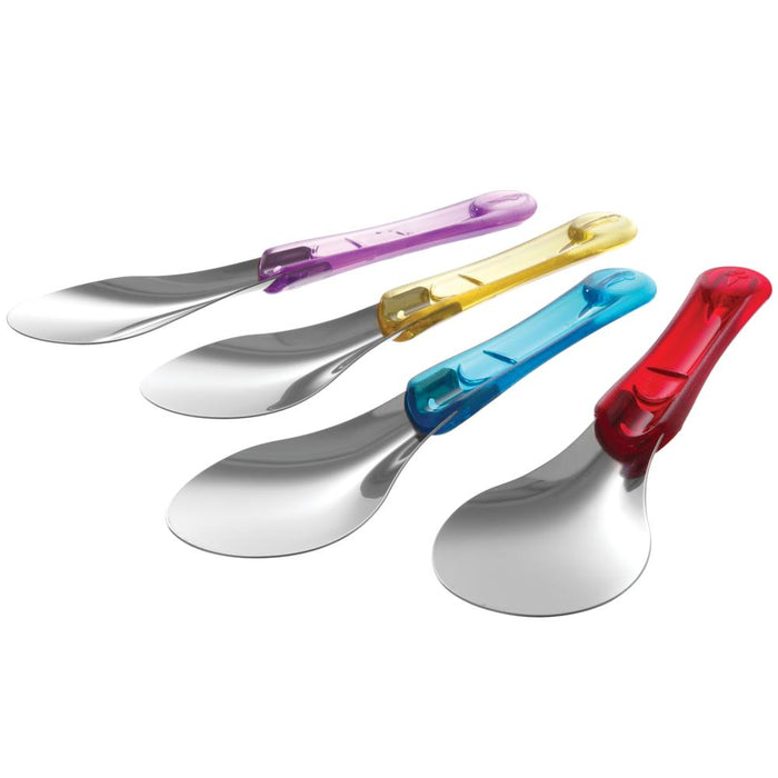 Eiscremespatel 26 cm - 18/10 Edelstahl - Blau - 18/10