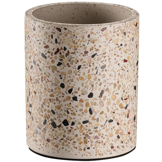 TERRAZZO Besteckbehälter - Ø 11 x 13,5 cm -Beton