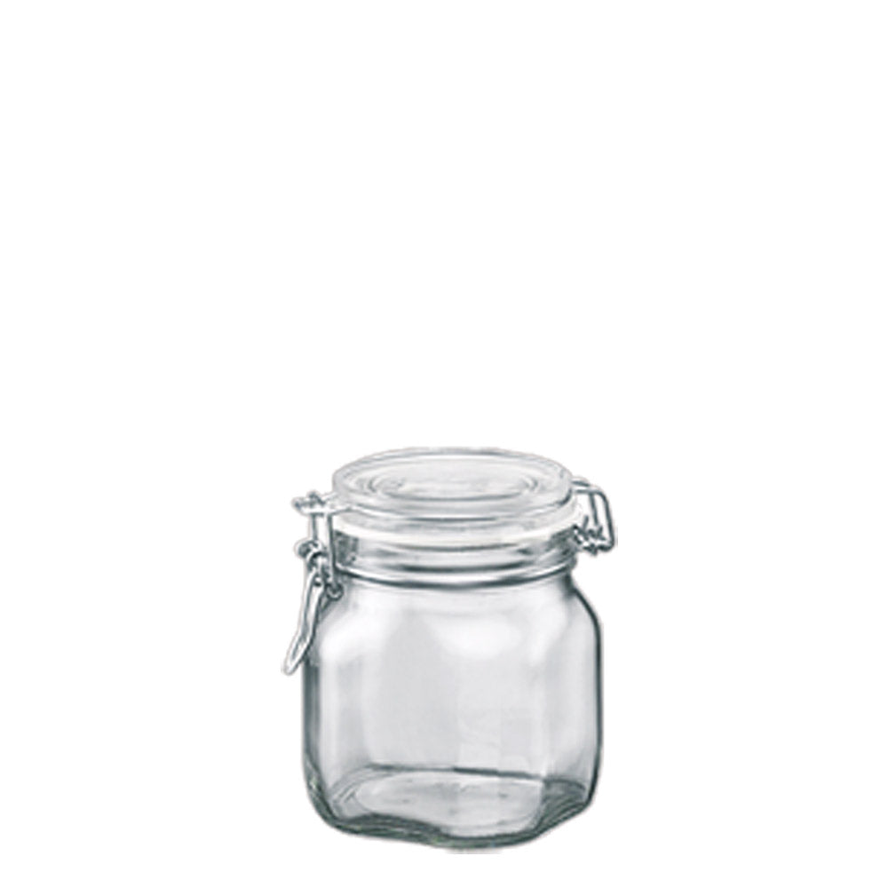 FIDO Bügelglas - 10,6 x 10,6 x 13,6 cm - Inhalt 0,87 l