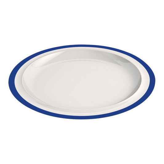 MODELL 503 Fahnenteller, Menü- Ø 22,2 cm - Blau (Melamin)