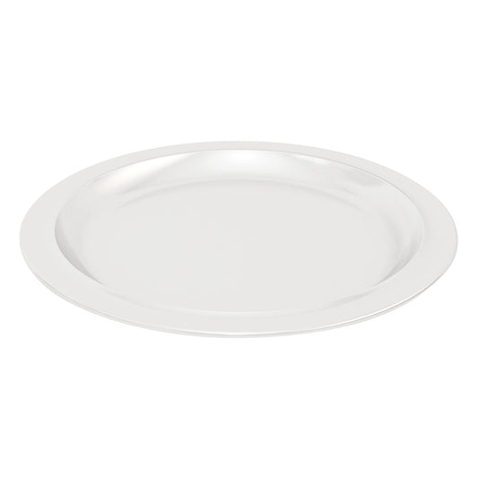 MODELL 504 Fahnenteller, Menü- Ø 26 cm - Weiß (Melamin)