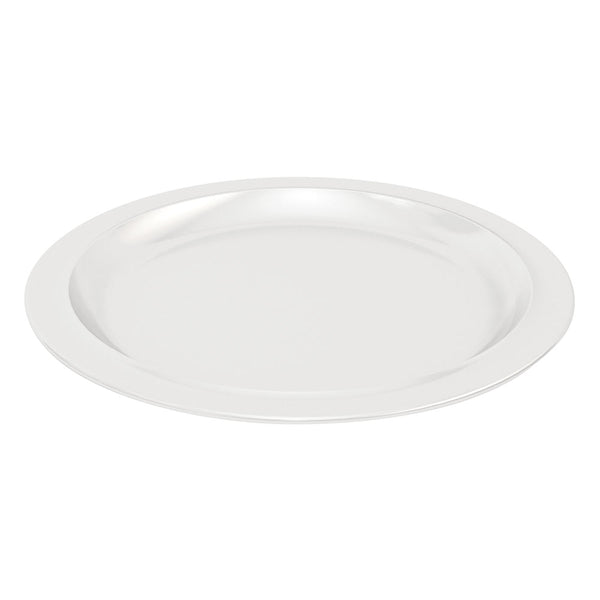 MODELL 504 Fahnenteller, Menü- Ø 26 cm - Weiß (Melamin)