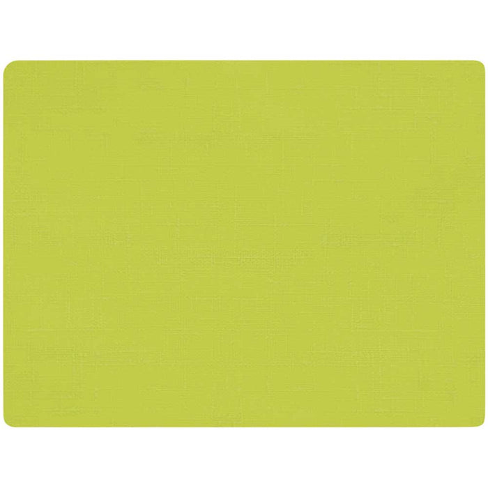 Silikon-Platzsets 30 x 45 cm Grün 6 Stück flexible und pflegeleichte Tischsets