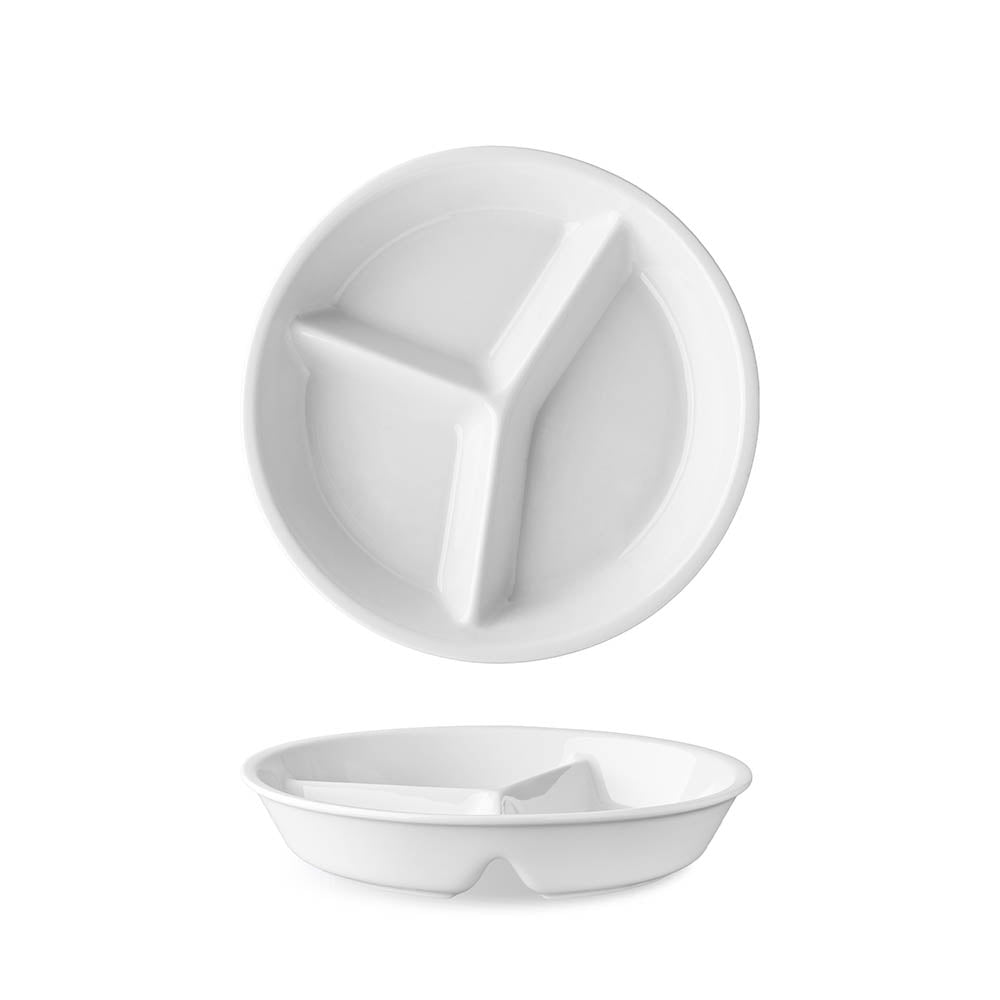THERMO CONCEPT Teller 3-geteilt Ø 21,4 x 4,3 cm