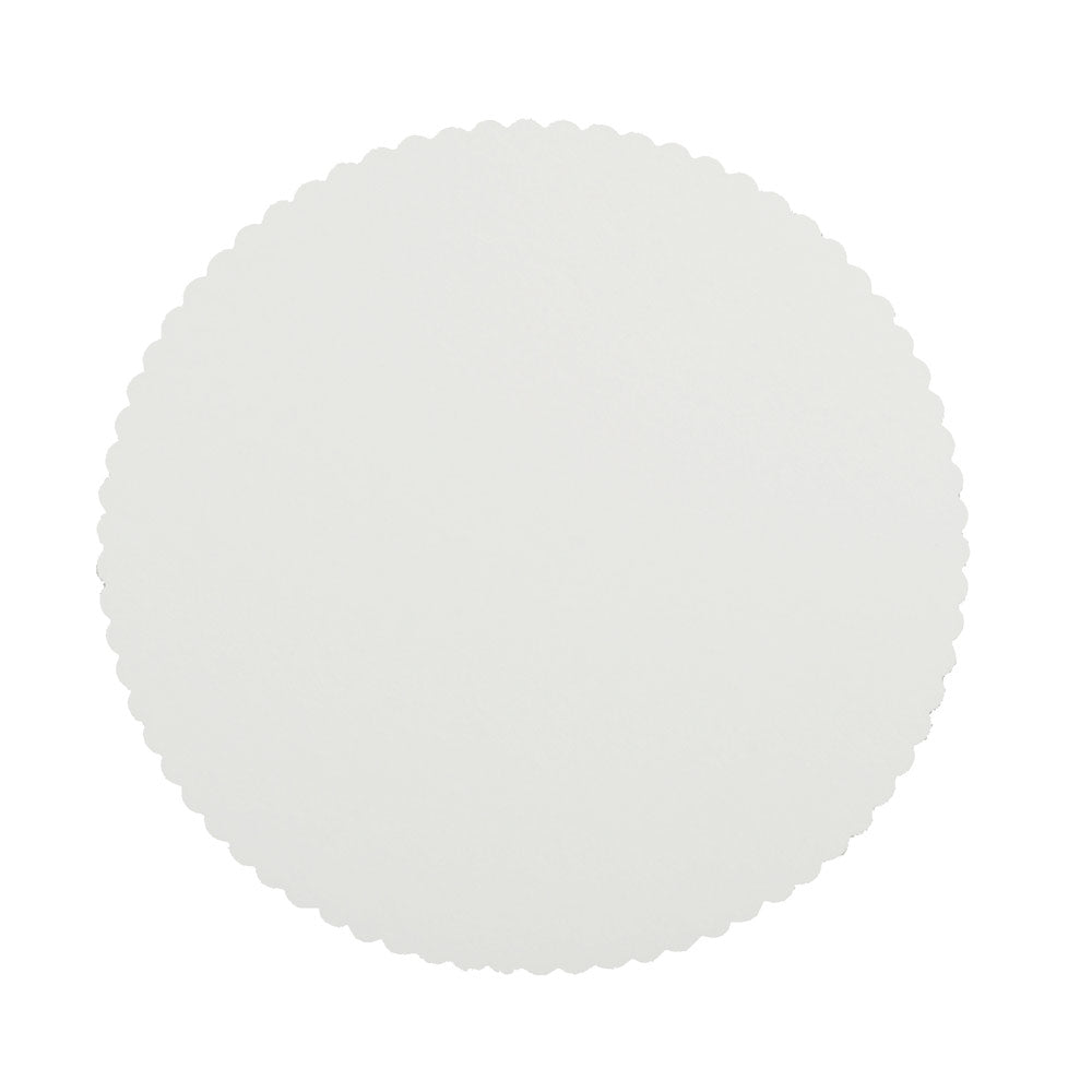Tortenunterlagen Pappe rund Ø 32 cm - Weiß (5 x 100 Stück)