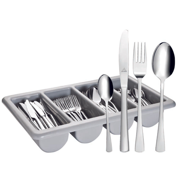 BISTRO Besteckset - 145-teilig (mit Kunststoff-Besteckkkasten)