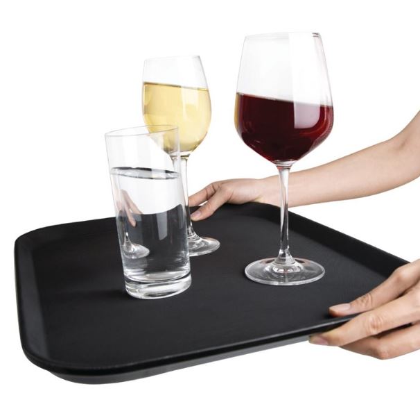 Serviertablett PP, rutschfest - 51 x 38 cm