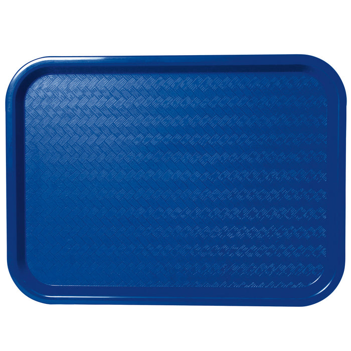 Snack-Tablett 34,5 x 26,5 cm - Blau (PP)