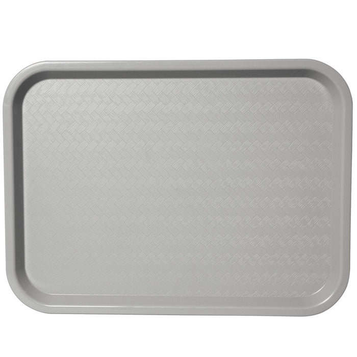 Snack-Tablett 34,5 x 26,5 cm - Grau (PP)