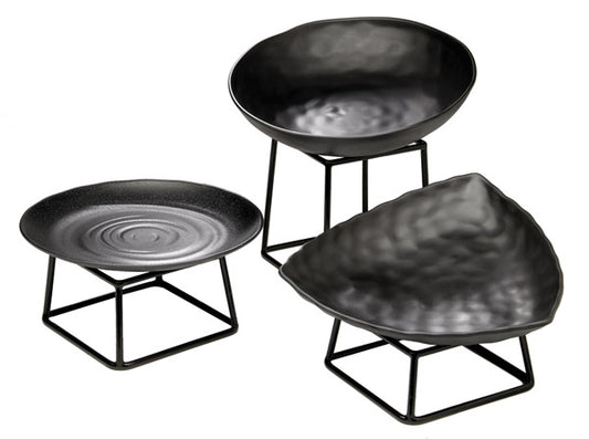 MULTI Buffetständer - 18 x 18 x 8 cm (Metall beschichtet)