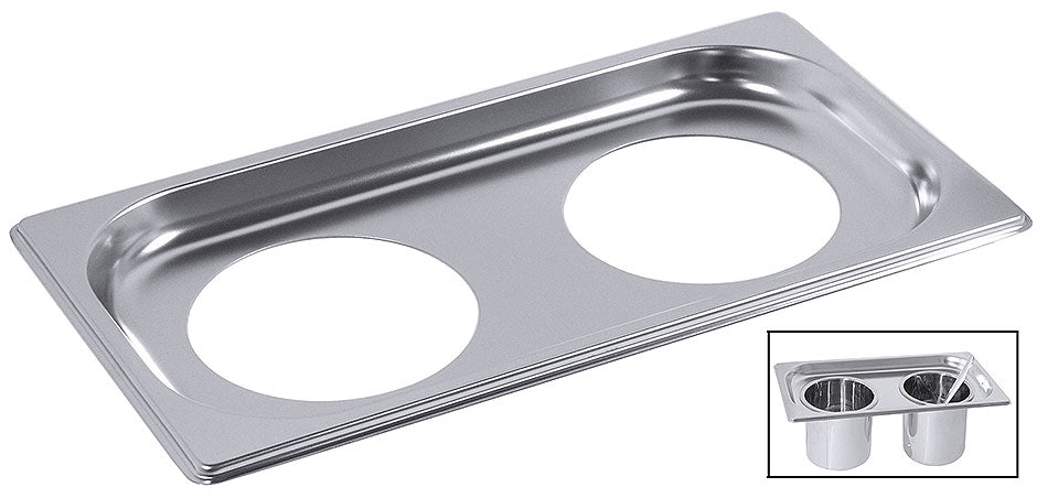 Saucen-Einsatzblech gelocht - GN 1/3