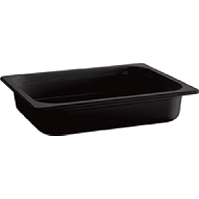 SMART LINE Melaminbehälter GN 1/2 - 065 mm - Schwarz (3,4 l)