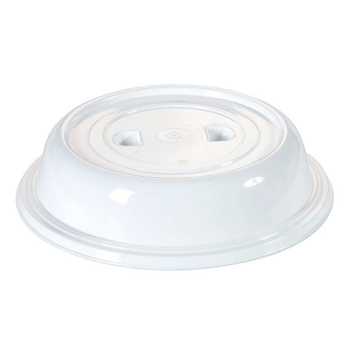 Tellerhaube - PP transparent mit Griffmulde - Ø 25,3 x 6 cm