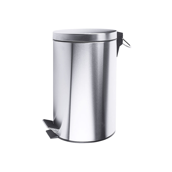 Tretabfalleimer - Edelstahl 18/0 - Ø 23 x 60 cm - Inhalt 20 l
