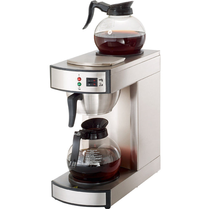 ECO PLUS Kaffeemaschine 1,8 l - mit 2 Glaskannen (230 V)