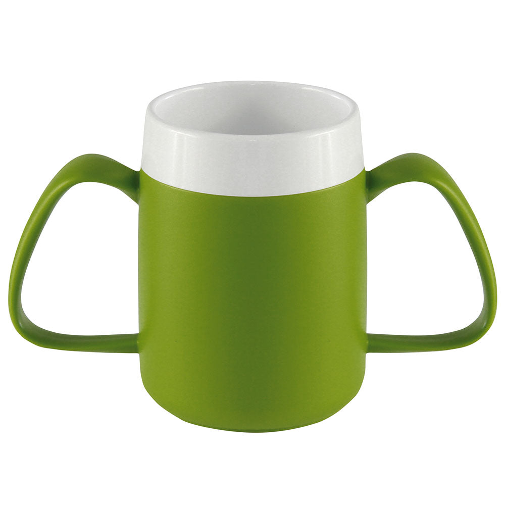 MODELL 815 - THERMO Ergobecher Vital 20 cl - Grün-Weiß (PP)