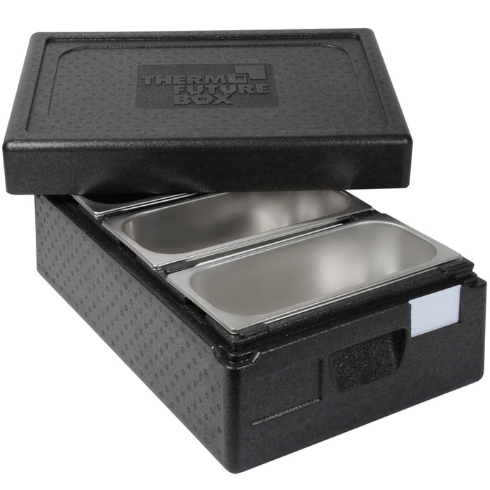 ICE-BOX Thermo-Box für 3 x GN 1/3-150 mm - Schwarz