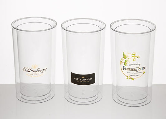 PURE Flaschenkühler Ø 13,5 x 23 cm - SAN-Kunststoff