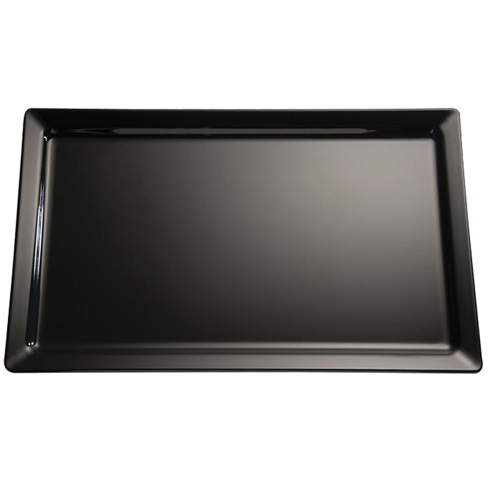 PURE Tablett 40 x 30 cm, Melamin - Schwarz