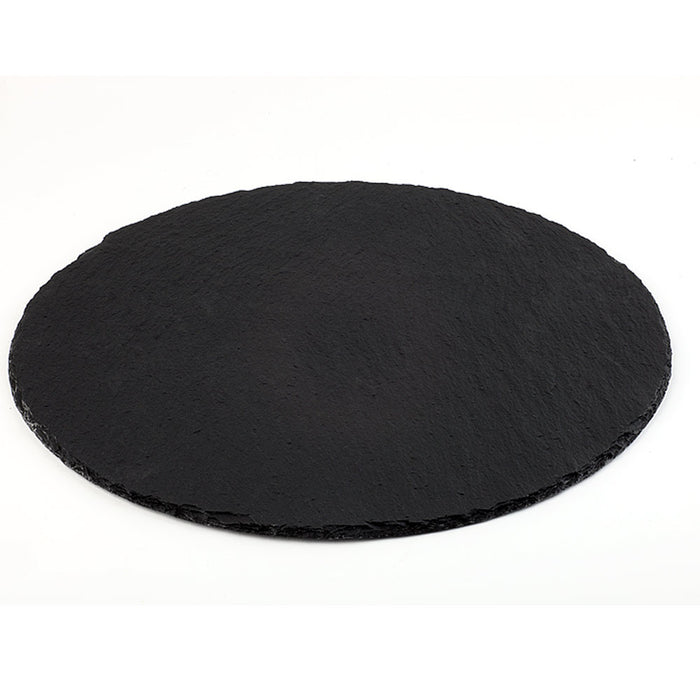 Servierplatte - Ø 22 cm - Naturschiefer