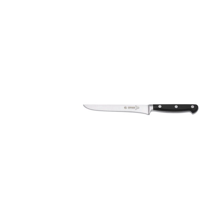 Geschm. Ausbeinmesser 16 cm - POM-Griff Schwarz