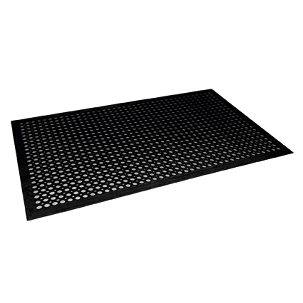 Gummimatte 150 x 90 cm - schwarz