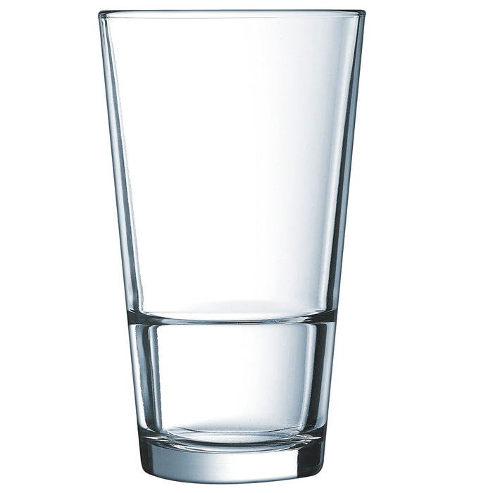 STACK UP Longdrinkglas 35 cl - Füllstrich 0,25 l (Ø 7,8 x 14 cm)