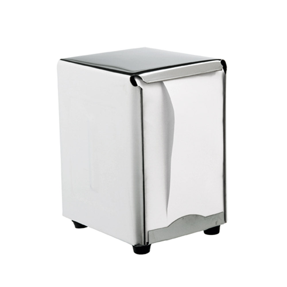 Serviettenspender "Chrom-Look" 9,5 x 12 x 14 cm