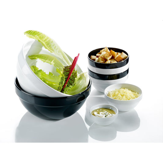 CASUAL MAXI Melaminschüssel Ø 20 x 9,2 cm (1,8 l) - Weiß