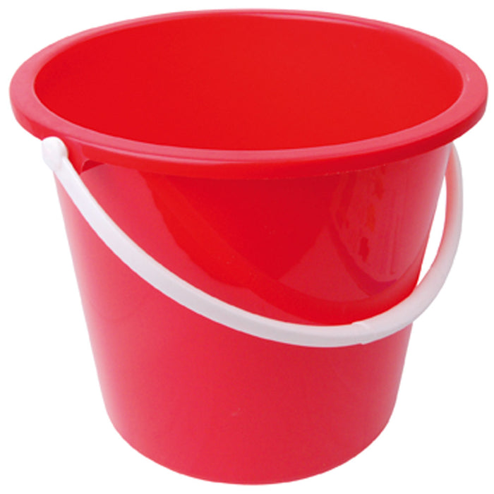Kunststoffeimer mit Henkel (PP) 10 l - Rot
