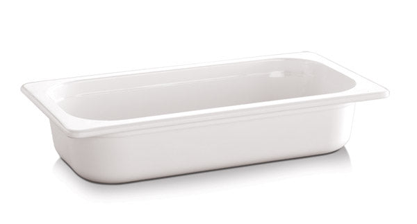 SMART LINE Melaminbehälter GN 1/4 - 100 mm - Weiß (1,9 l)