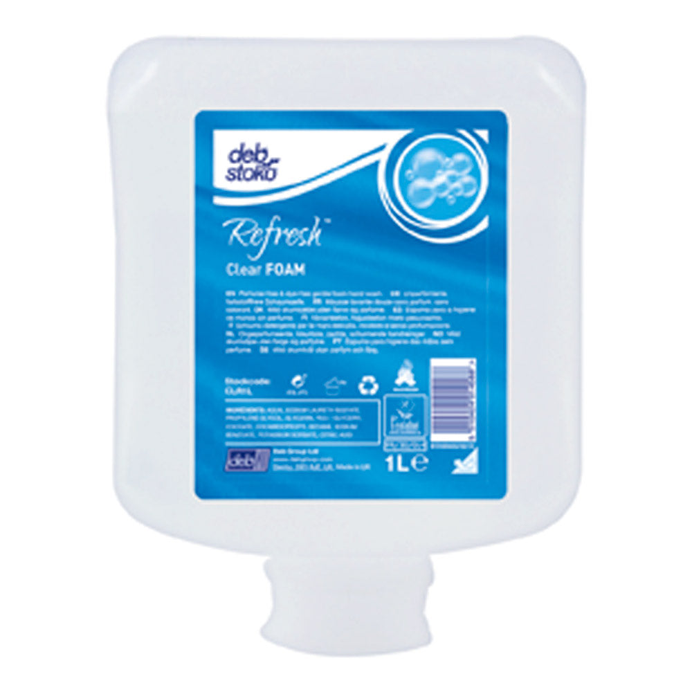 Schaumseife "Refresh Clear FOAM" - 1 L-Flasche