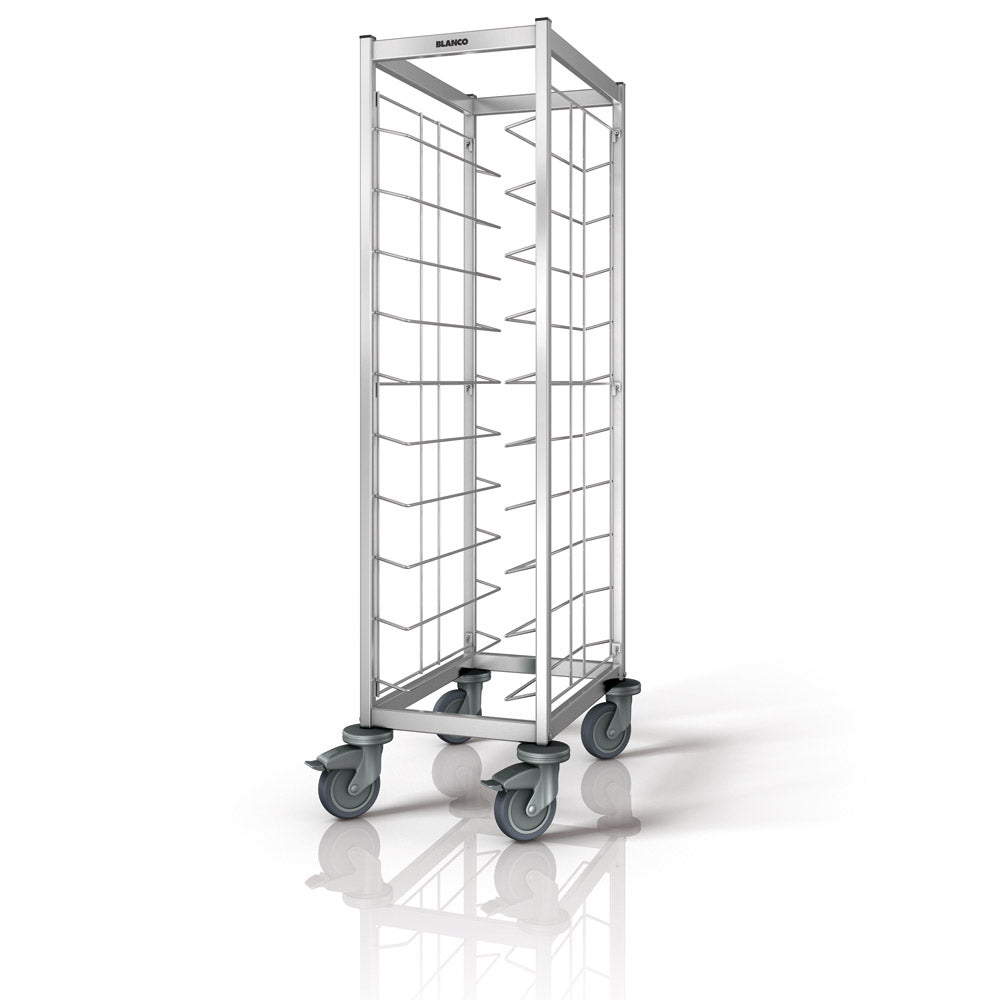 Tablett-Abräumwagen "TAW 10 EN" - 1 x 10 Einschübe