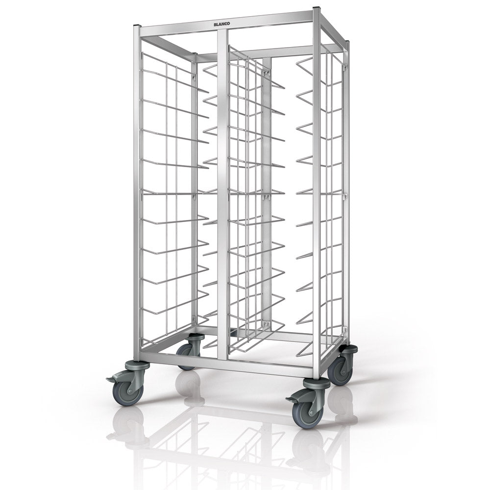 Tablett-Abräumwagen "TAW 20 EN" - 2 x 10 Einschübe