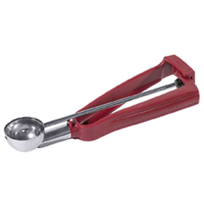 Portionierer CNS 18/10 - Ø 40 mm (1/40 l), Griff Nylon violett