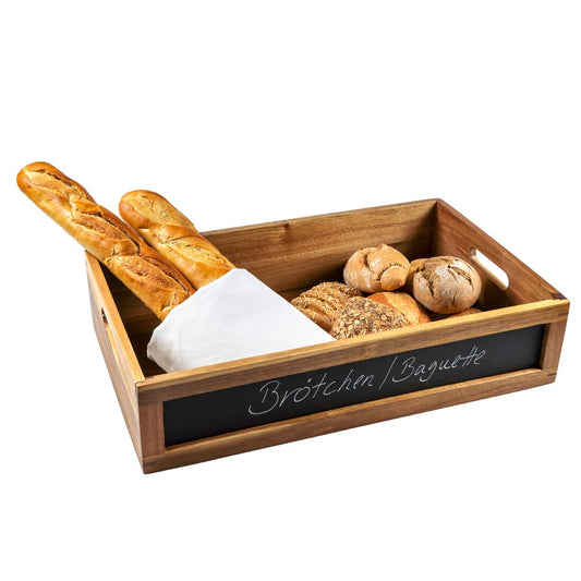 Brotkiste GN 1/1 mit Schiefertafel