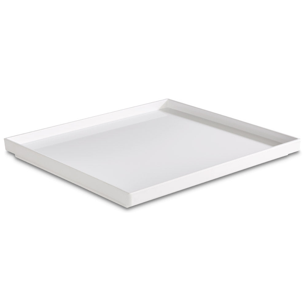 ASIA PLUS Buffettablett GN 1/2 - 32,5 x 26,5 x 3 cm, Melamin - Weiß