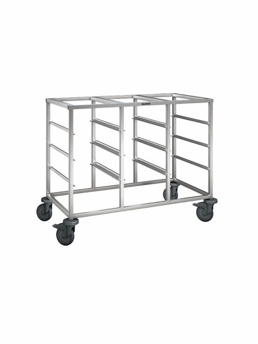 RWR 3 Regalwagen 12 x GN 1/1 - Kunststoffrollen