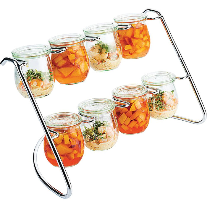 Buffetgestell für 8 Weckgläser #762 (Art. 13752)